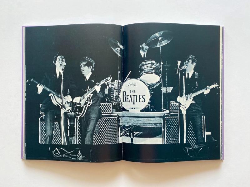 " THE BEATLES " RARE 1ST EDITION 1980 ICONIC WARHOL COVER ART COLLECTORS BOOK - 12
