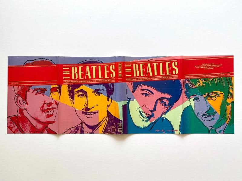 " THE BEATLES " RARE 1ST EDITION 1980 ICONIC WARHOL COVER ART COLLECTORS BOOK - 2
