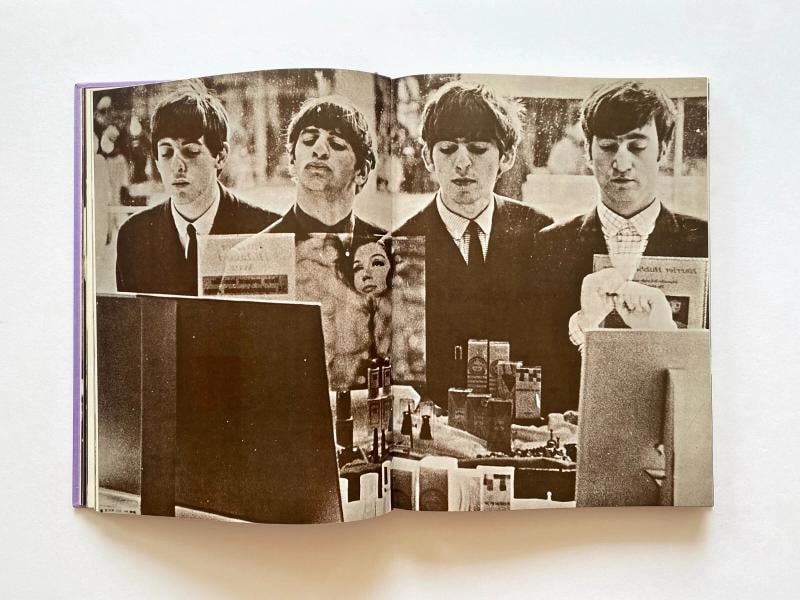 " THE BEATLES " RARE 1ST EDITION 1980 ICONIC WARHOL COVER ART COLLECTORS BOOK - 3