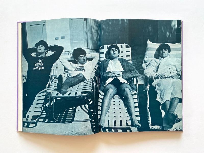 " THE BEATLES " RARE 1ST EDITION 1980 ICONIC WARHOL COVER ART COLLECTORS BOOK - 7