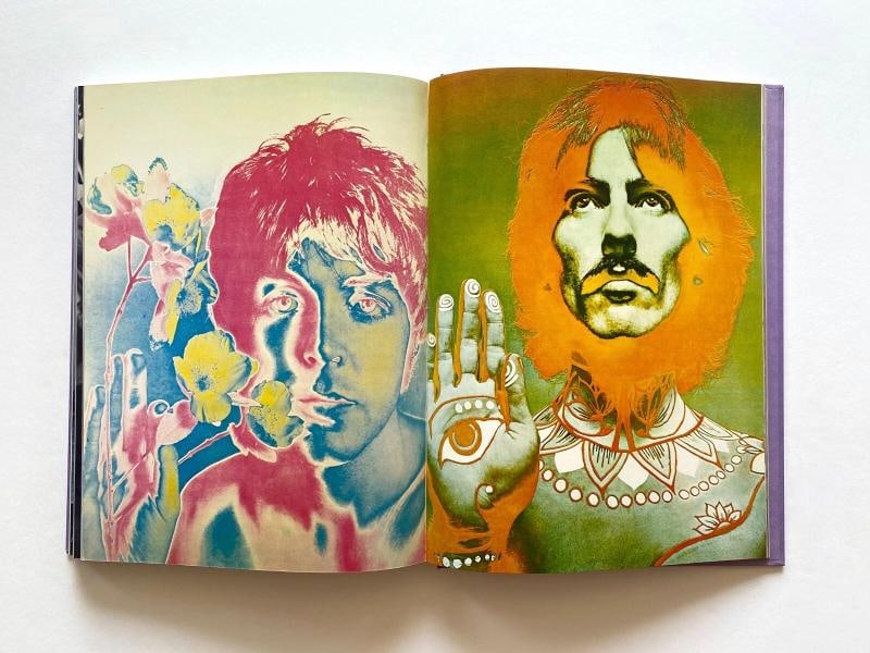 " THE BEATLES " RARE 1ST EDITION 1980 ICONIC WARHOL COVER ART COLLECTORS BOOK - 8