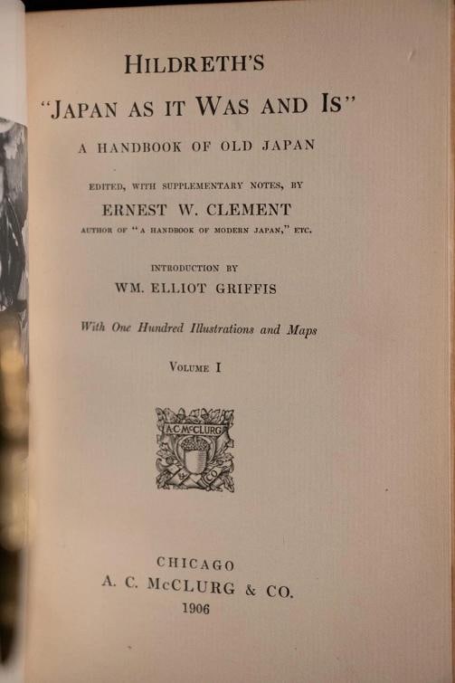 Ernest W Clement / 1906 Japan As It Was and Is First Edition Fine Leather - 10