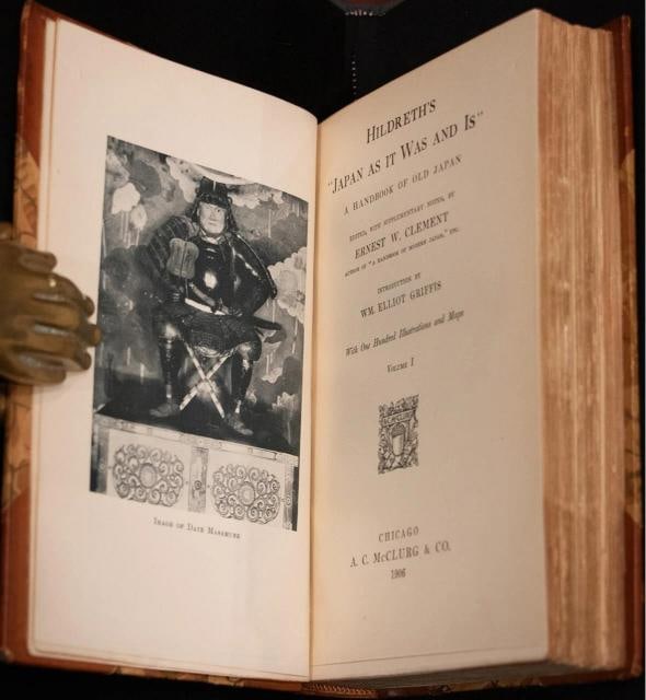 Ernest W Clement / 1906 Japan As It Was and Is First Edition Fine Leather - 3