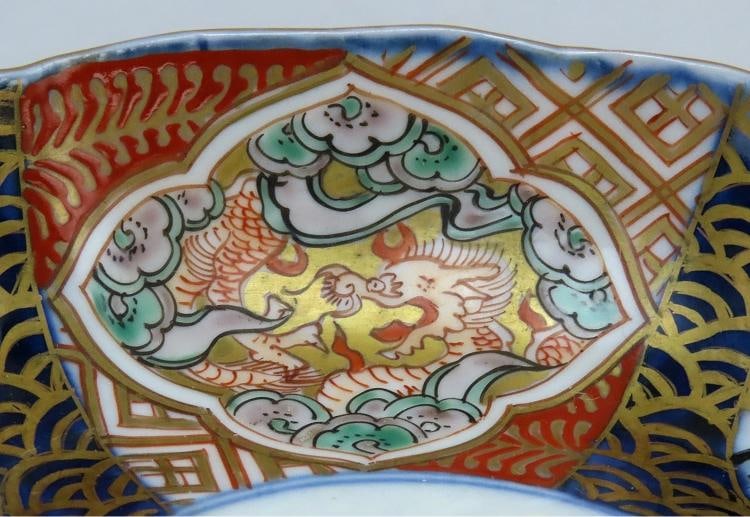 Great mid 1800s Antique Japanese Imari 10 pc Bowls 5 7/8 in - 3