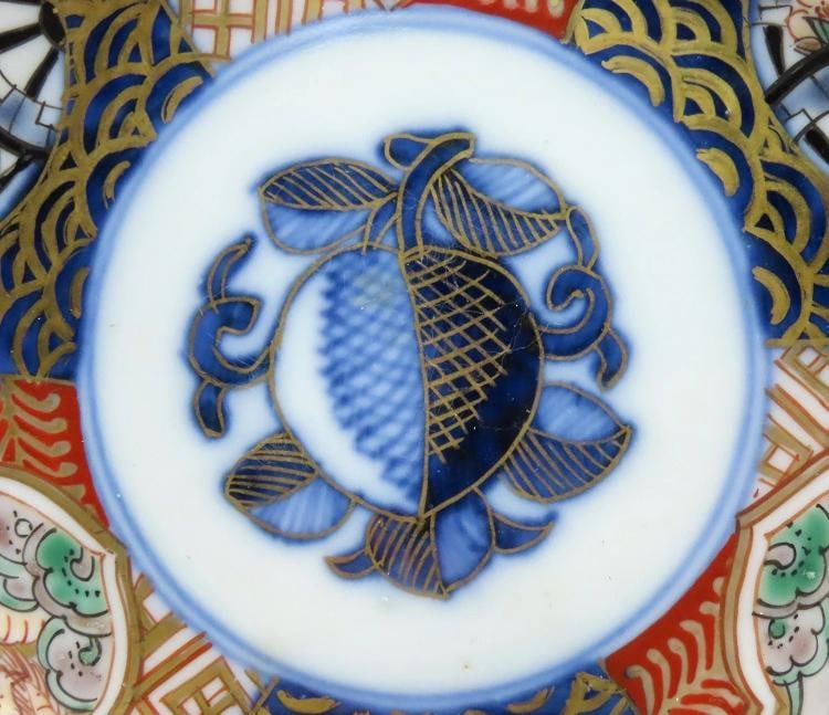 Great mid 1800s Antique Japanese Imari 10 pc Bowls 5 7/8 in - 4
