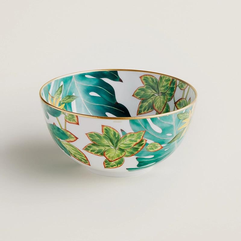 NEW HERMES PASSIFOLIA LARGE BOWL #P044285P BRAND NIB FRENCH SAVE$ F/SH - 2