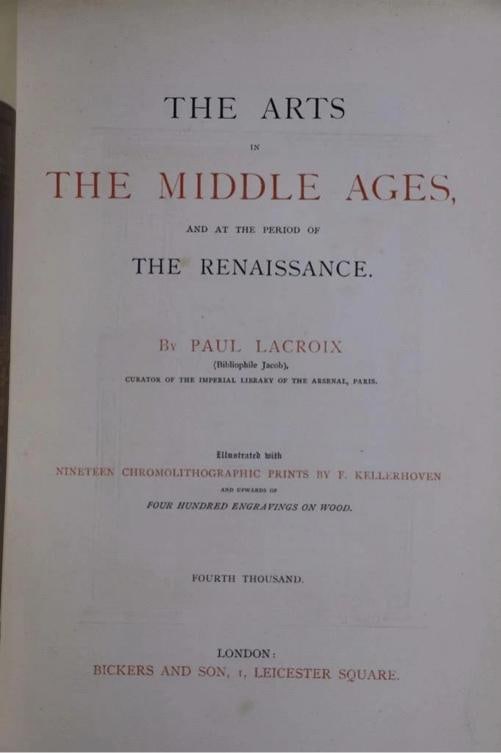 Paul Lacroix / The Middle Ages 1875 - 2