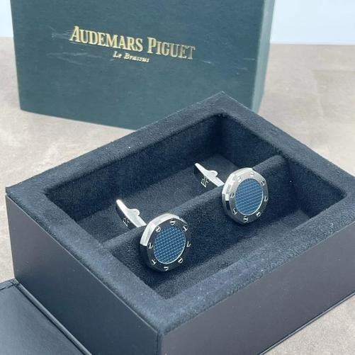 Audemars Piguet Stainless Steel Cufflinks in Blue - 4