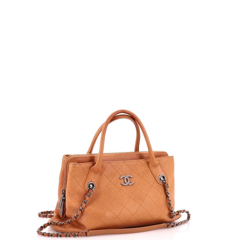 Chanel Urban Shopping Tote Quilted Caviar Small - 2
