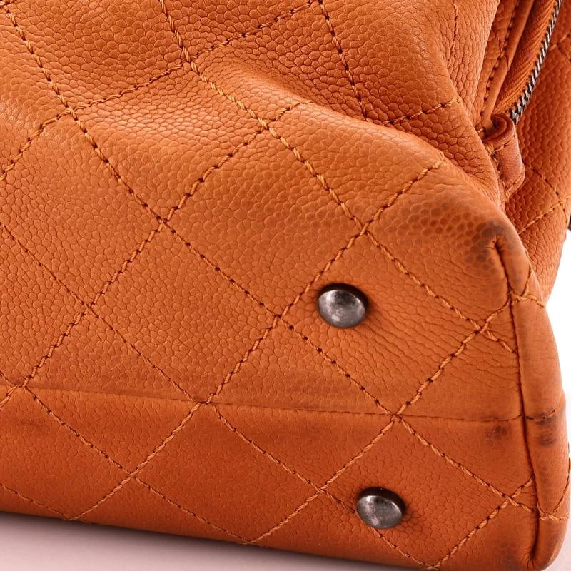 Chanel Urban Shopping Tote Quilted Caviar Small - 7