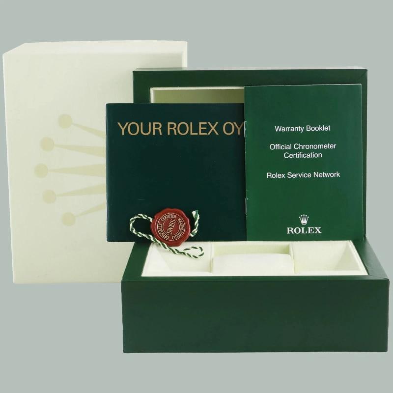 2004 MINT Rolex DateJust 16233 Two Tone Yellow Gold Jubilee Silver Diamond Watch - 7