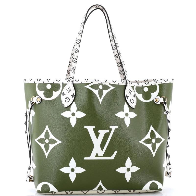 Louis Vuitton Neverfull NM Tote Limited Edition Colored Monogram Giant MM: Measurements: Handle Drop 7.5", Height 11", Width 13", Depth 7", Strap Drop 8" Condition: Pre-owned - Good,Brand: Louis Vuitton,Exterior Material: Canvas Coated,Style: Totes,Exterior Color: