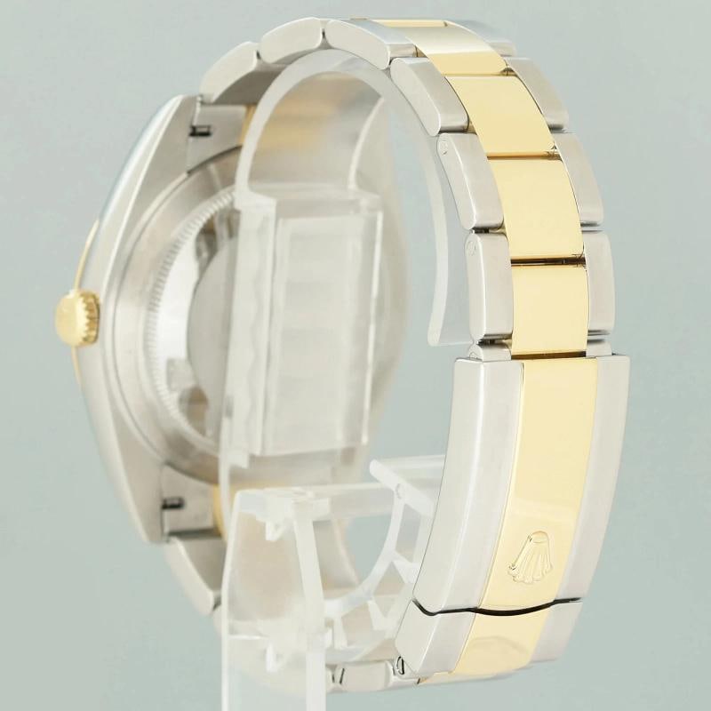 MINT Rolex 126333 DateJust Black Stick 41 Two Tone Yellow Gold 41mm Watch Box - 4