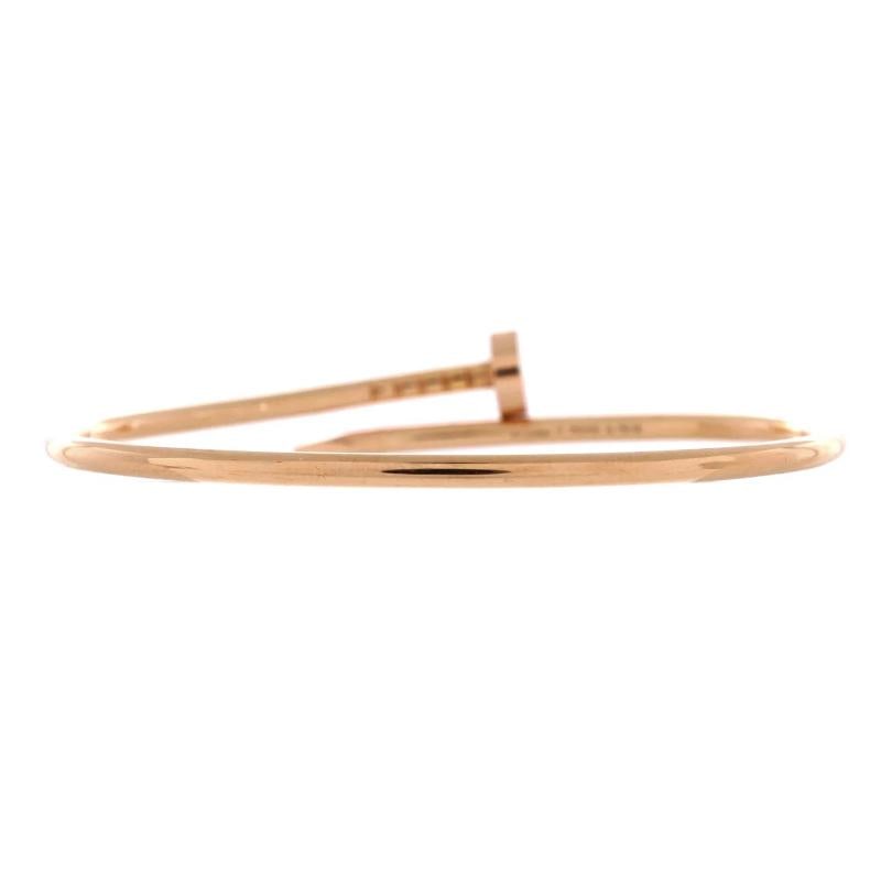 Cartier Juste un Clou Bracelet 18K Rose Gold Small - 3