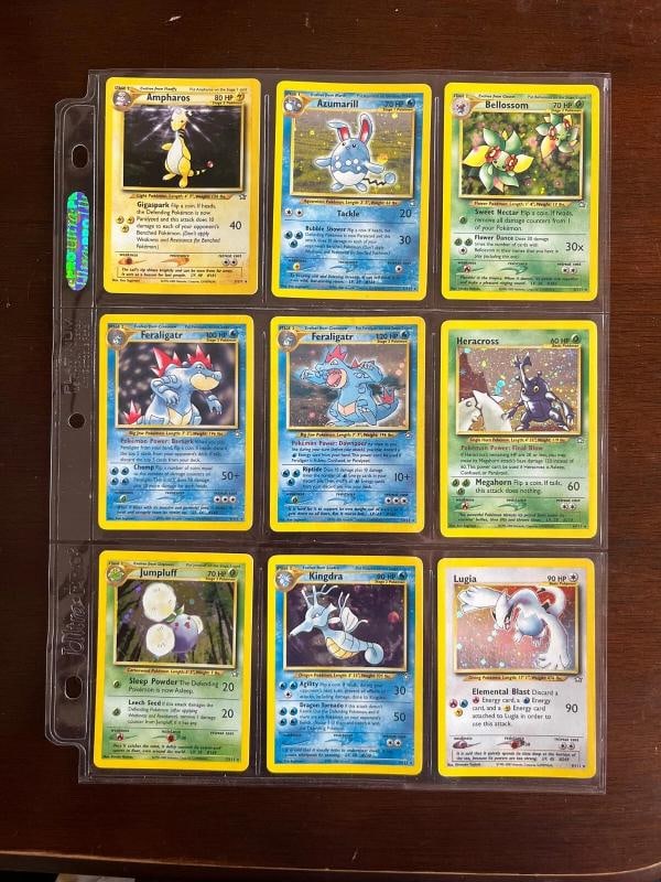 Pokemon TCG 2000 Neo Genesis Complete Full Set Collection (111/111) - 9