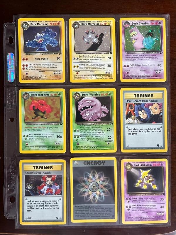 PokÃƒÂ©mon TCG 2000: Complete TEAM ROCKET Cards Set (83/82) - 2