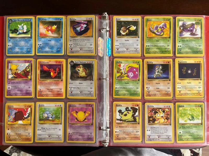 PokÃƒÂ©mon TCG 2000: Complete TEAM ROCKET Cards Set (83/82) - 5