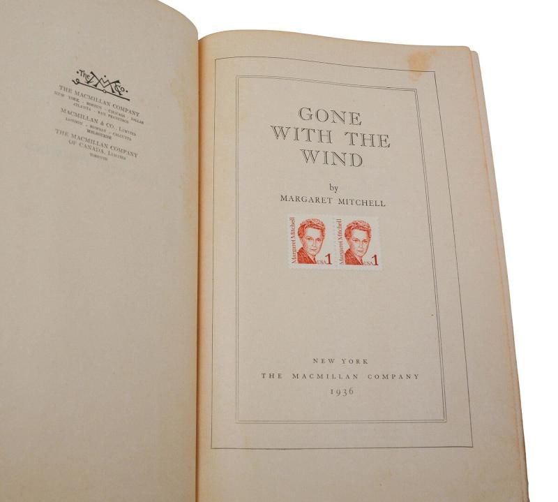 Gone with the Wind ~ by MARGARET MITCHELL ~ First Edition ~ 1st Printing 1936 - 3