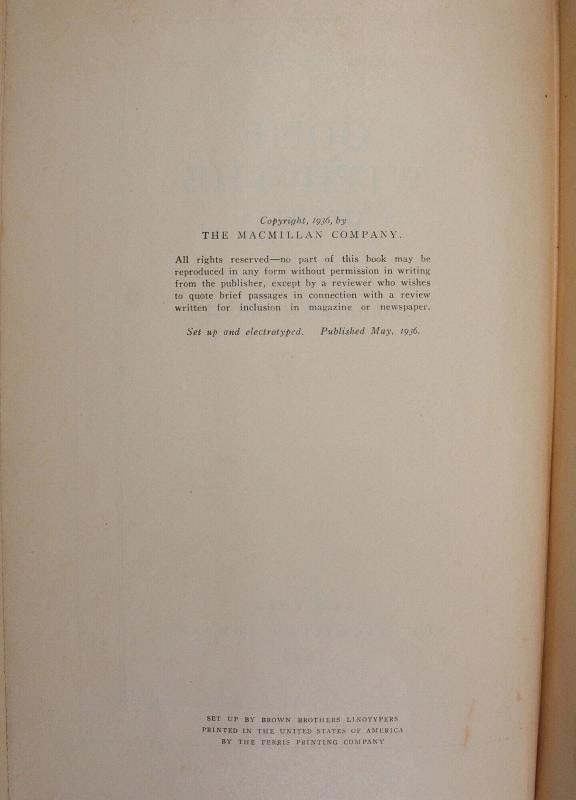 Gone with the Wind ~ by MARGARET MITCHELL ~ First Edition ~ 1st Printing 1936 - 4