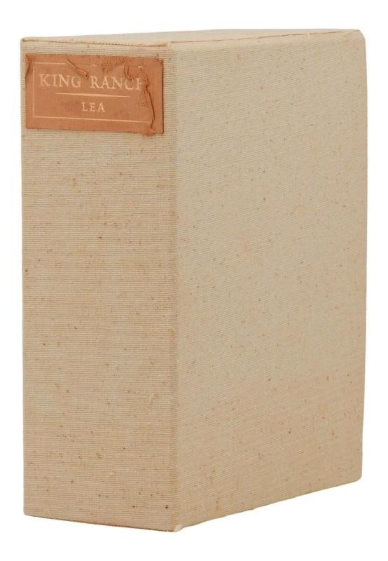 The King Ranch ~ TOM LEA ~ First Edition 1st 1957 ~ SADDLE BLANKET EDITION Texas - 5