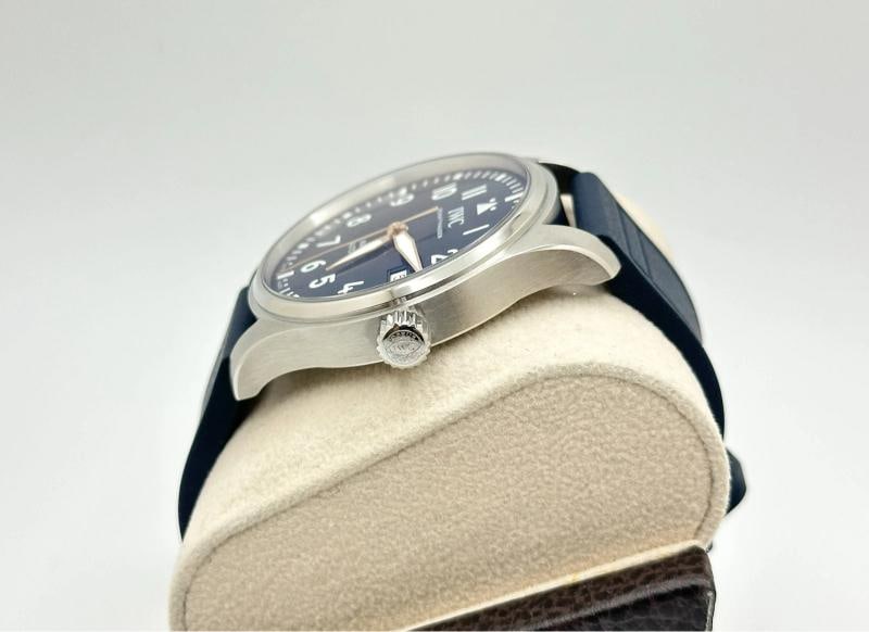 2026 NEW IWC Pilots Watch Mark XX Le Petit Prince IW328221 40mm Blue Dial Steel - 5