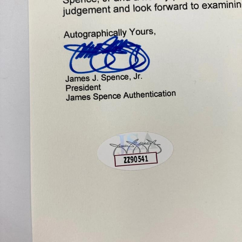 Muhammad Ali Signed Everlast Boxing Glove JSA COA - 9