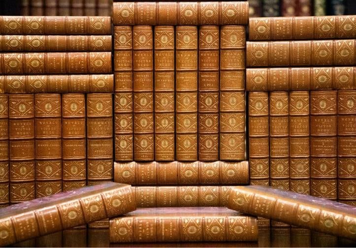 1893 The Works of Victor Hugo Les Miserables Limited Edition Fine Leather Bound - 2