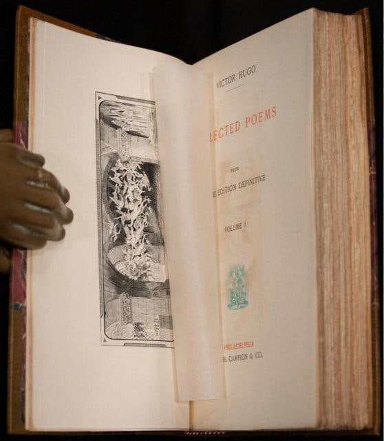 1893 The Works of Victor Hugo Les Miserables Limited Edition Fine Leather Bound - 5