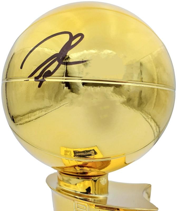 Giannis Antetokounmpo Auto Signed Fanatics Mini Trophy Milwaukee Bucks Beckett - 2