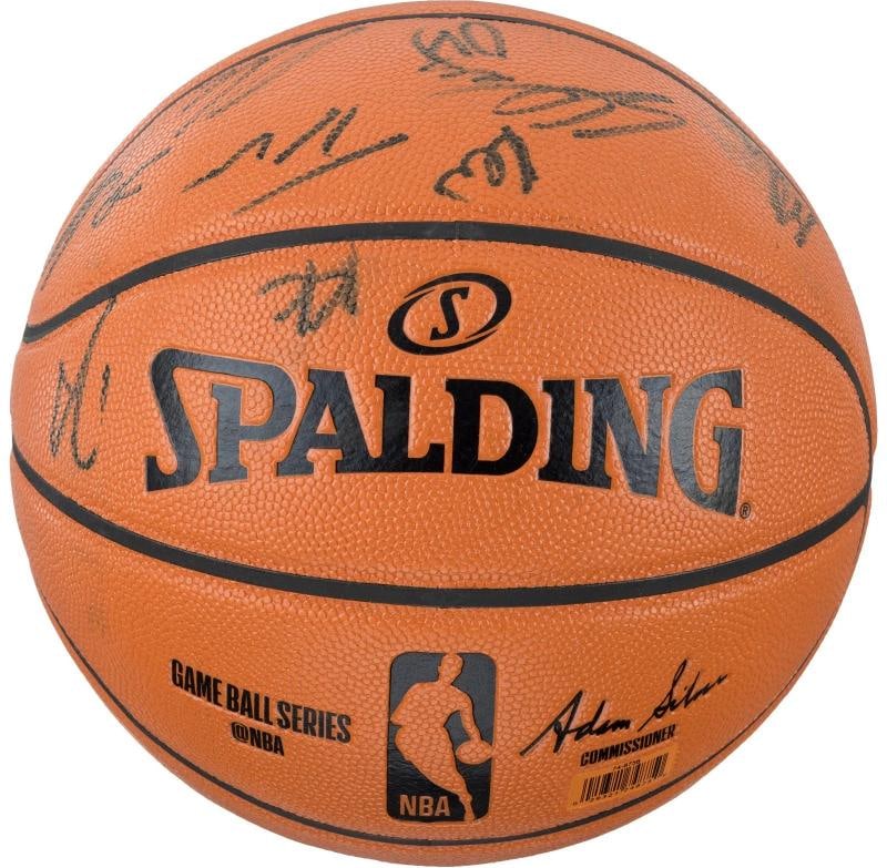 2019 NBA Rising Stars Signed Basketball Shai Gilgeous-Alexander Luka Doncic Beckett - 2