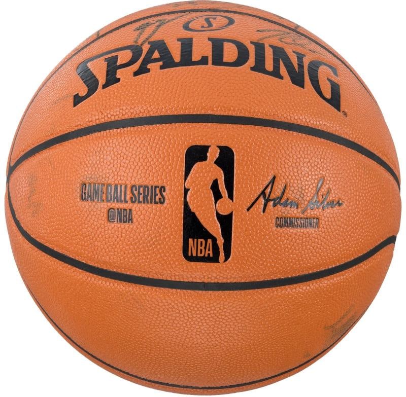 2019 NBA Rising Stars Signed Basketball Shai Gilgeous-Alexander Luka Doncic Beckett - 5