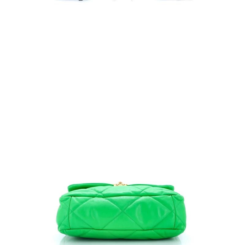 Chanel 19 Flap Bag Quilted Leather Large - 4