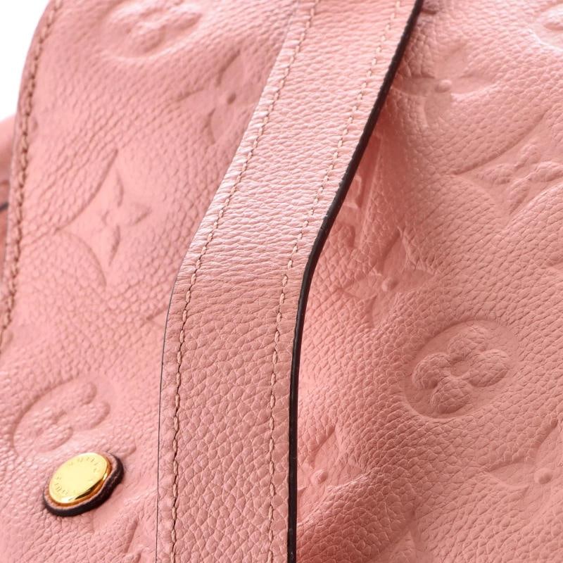 Louis Vuitton Montaigne Handbag Monogram Empreinte Leather BB - 7