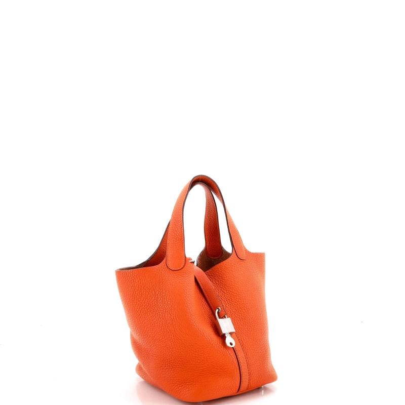 Hermes Picotin Lock Bag Clemence PM - 2