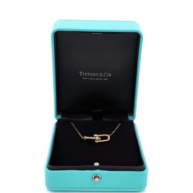 Tiffany & Co. HardWear Double Link Pendant Necklace 18K Yellow Gold - 2