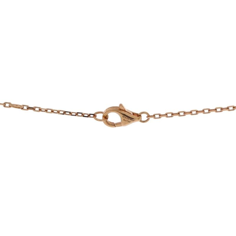 Cartier Juste un Clou Pendant Necklace 18K Rose Gold with Diamonds - 3