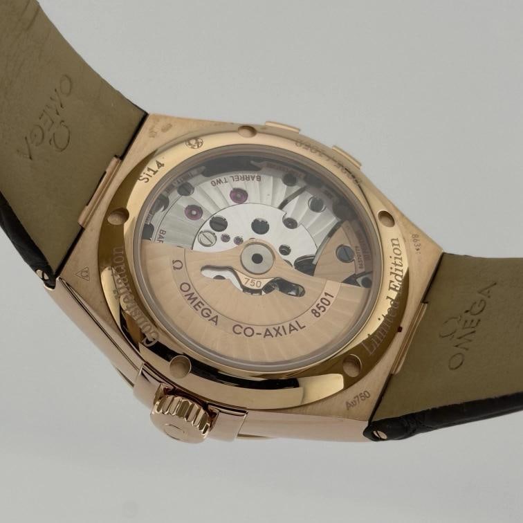 Omega Constellation Limited Edition 123.53.38.21.02.001 18k Sedna Gold Box Paper - 9