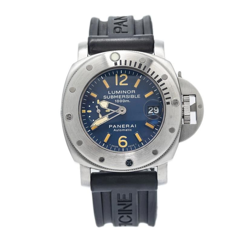Panerai Luminor Submersible La Bamba PAM00087 Complete Blue Dial Men 44mm BOX/PAPERS: Condition: Pre-owned - Good: This item has been gently used but is in good condition. It might have a few signs ... Read moreabout the conditionPre-owned - Good: This item has been gently used but is