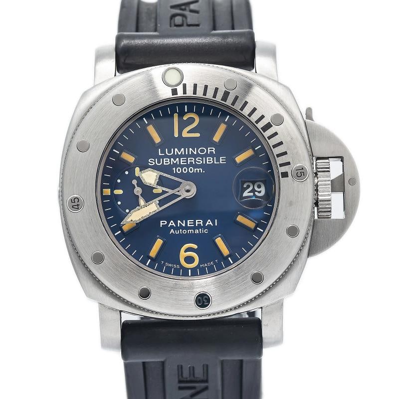 Panerai Luminor Submersible La Bamba PAM00087 Complete Blue Dial Men 44mm BOX/PAPERS - 2