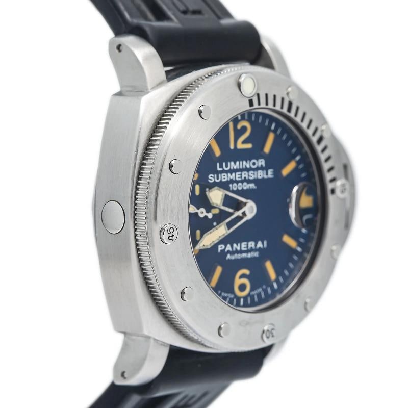 Panerai Luminor Submersible La Bamba PAM00087 Complete Blue Dial Men 44mm BOX/PAPERS - 4