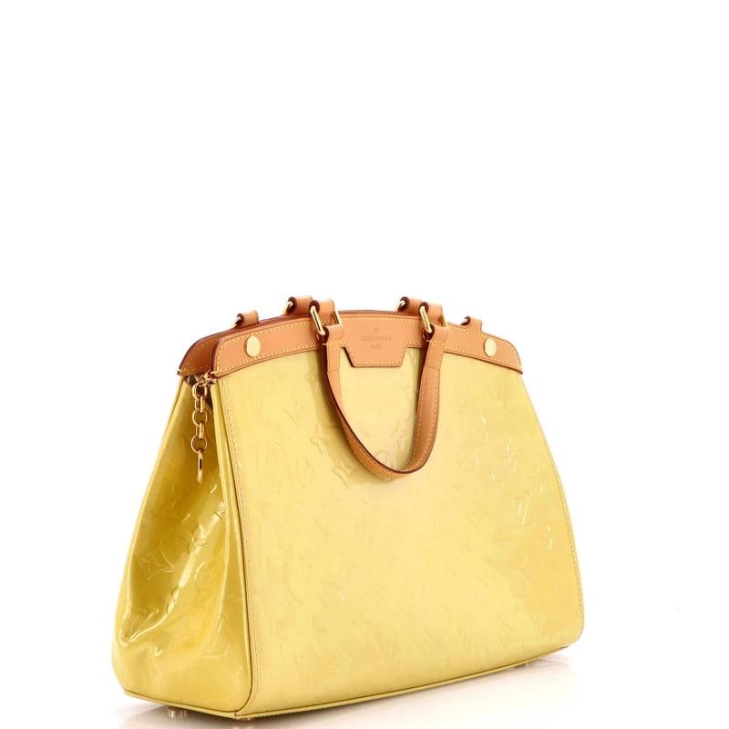 Louis Vuitton Brea Handbag Monogram Vernis MM - 2