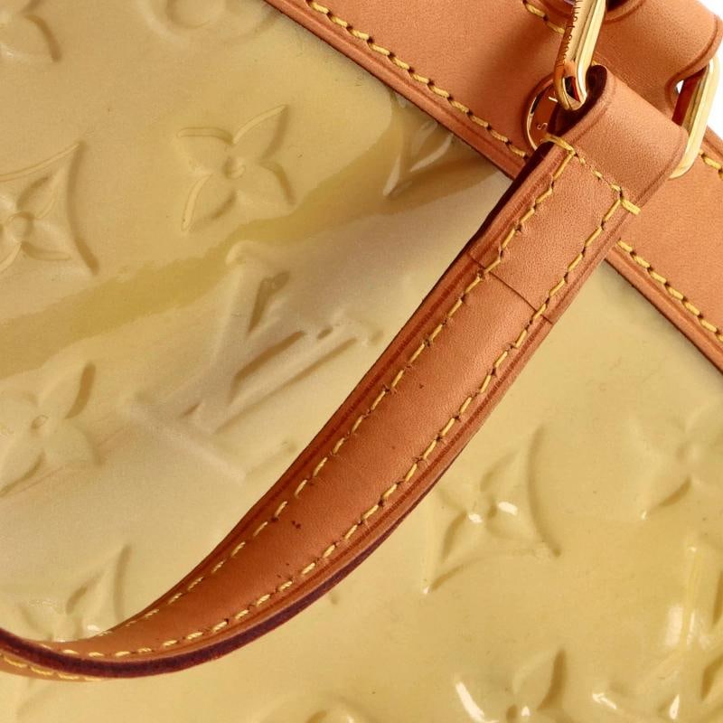 Louis Vuitton Brea Handbag Monogram Vernis MM - 7