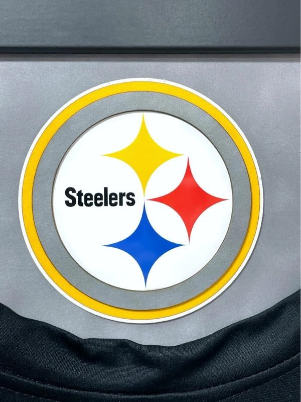 Troy Polamalu Autographed Pittsburgh Steelers Black Jersey Framed BAS Signed - 7