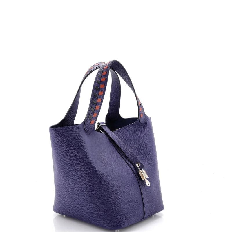Hermes Picotin Lock Bag Tressage Epsom MM - 2