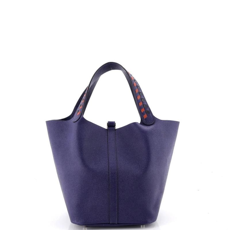 Hermes Picotin Lock Bag Tressage Epsom MM - 3