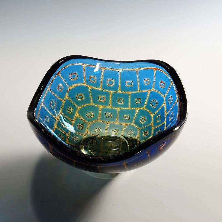 Ravenna Bowl by Sven Palmquist for Orrefors, Sweden 1950s - 4