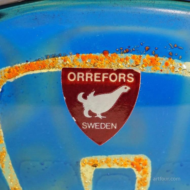 Ravenna Bowl by Sven Palmquist for Orrefors, Sweden 1950s - 7