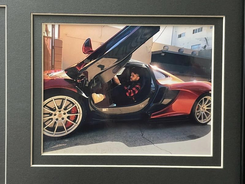 The Weeknd Autographed StarBoy Album Framed Collage PSA/DNA COA Signed Blinding - 7