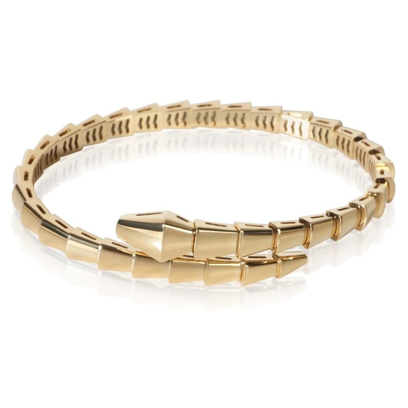 BVLGARI Yellow Gold Serpenti Viper Bracelet (1 of 4)