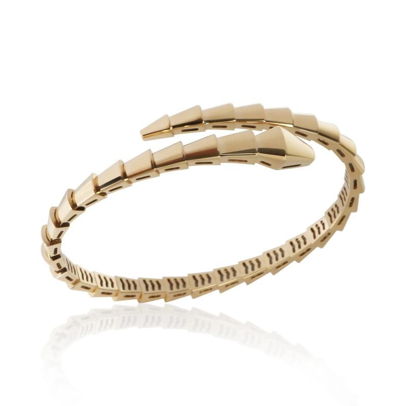 BVLGARI Yellow Gold Serpenti Viper Bracelet - 4